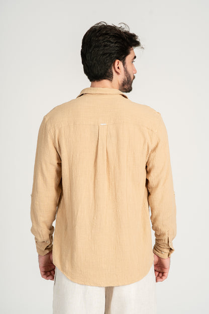 Camisa Rústica ML Caqui