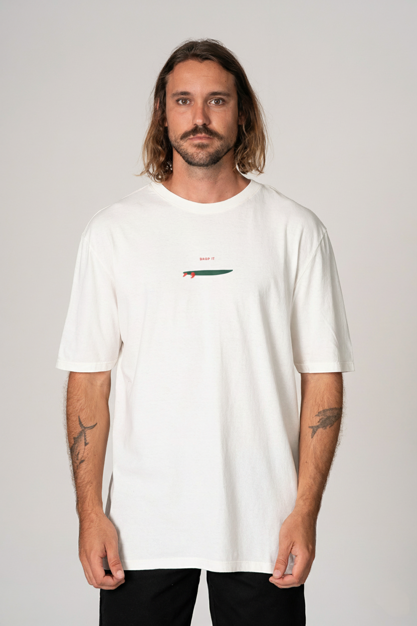 Camiseta Drop It Branco