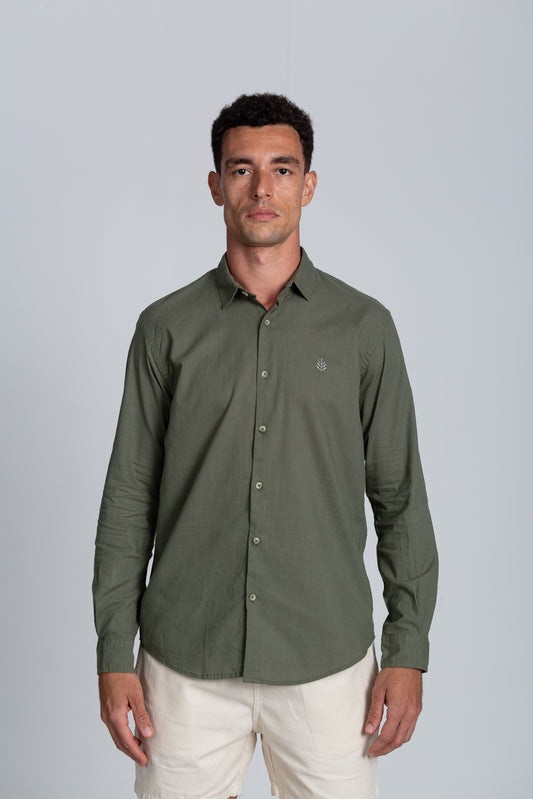 Camisa Marau ML Verde Militar