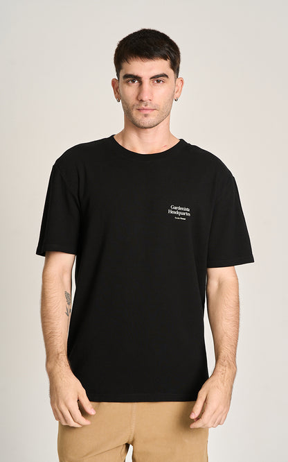 CAMISETA GARDENISTA OVER Preto