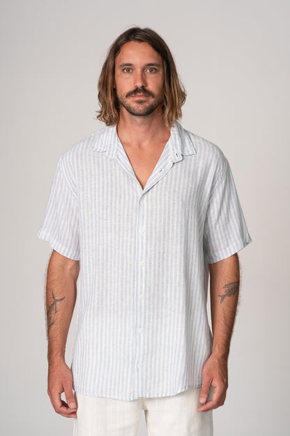 Camisa Marina Azul Claro