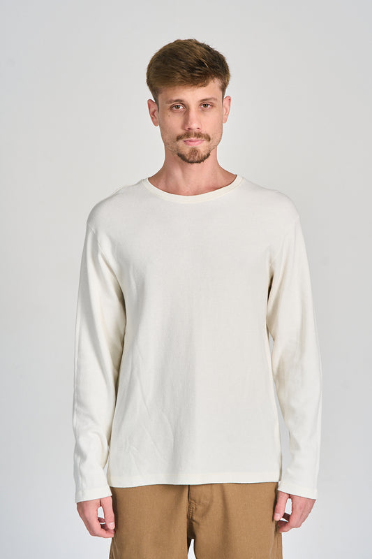 Camiseta Quadrile ML Natural