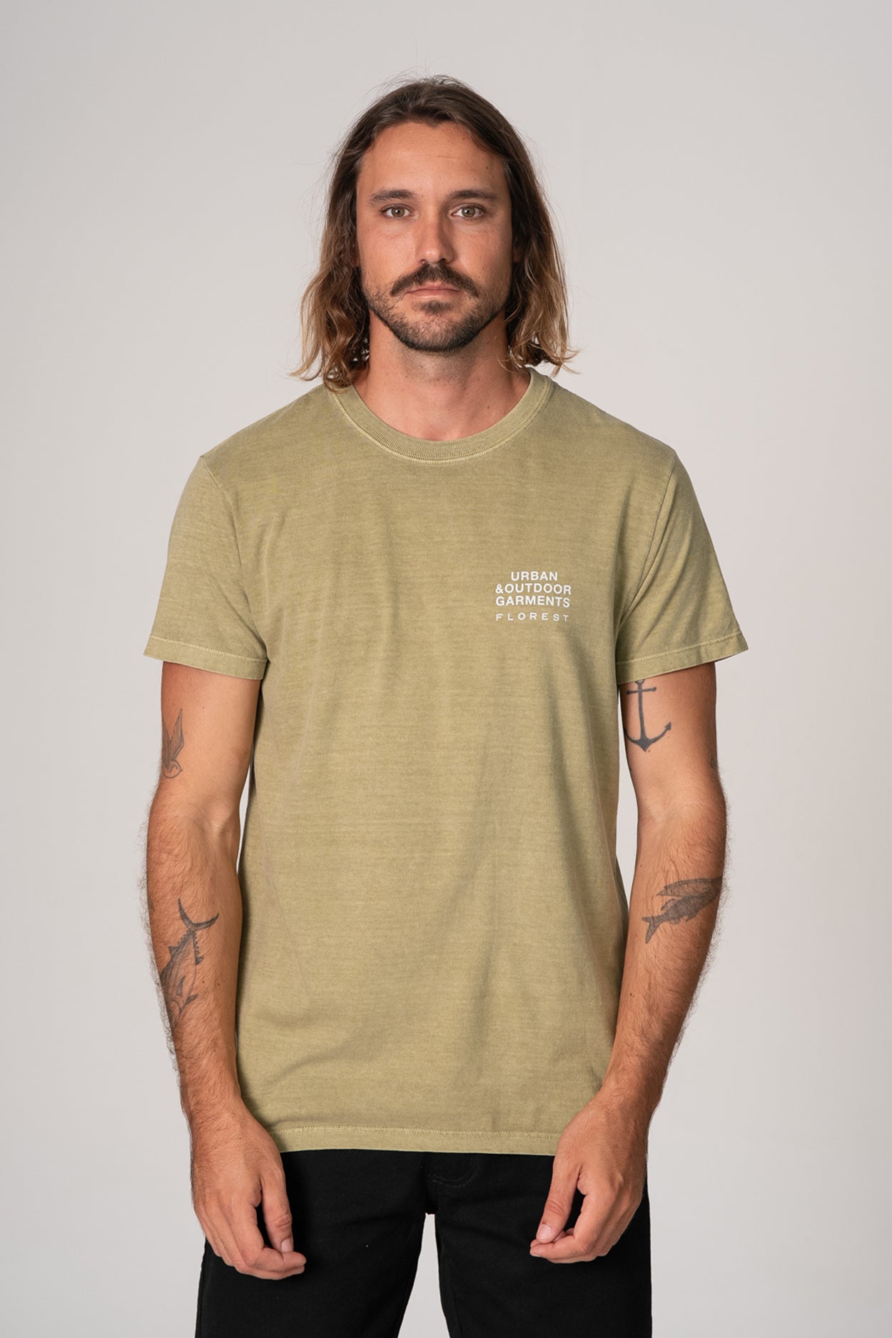 Camiseta Growing Stone Verde lima