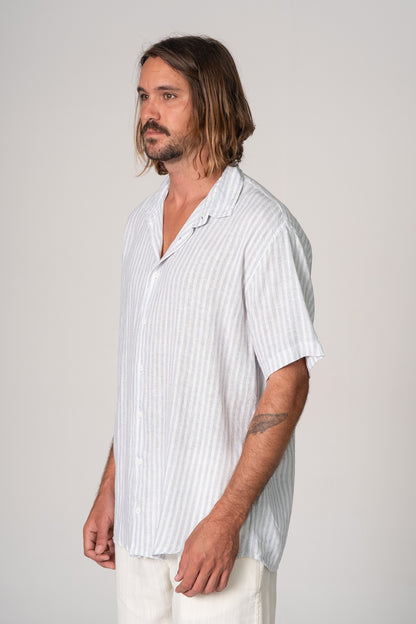 Camisa Marina Azul Claro