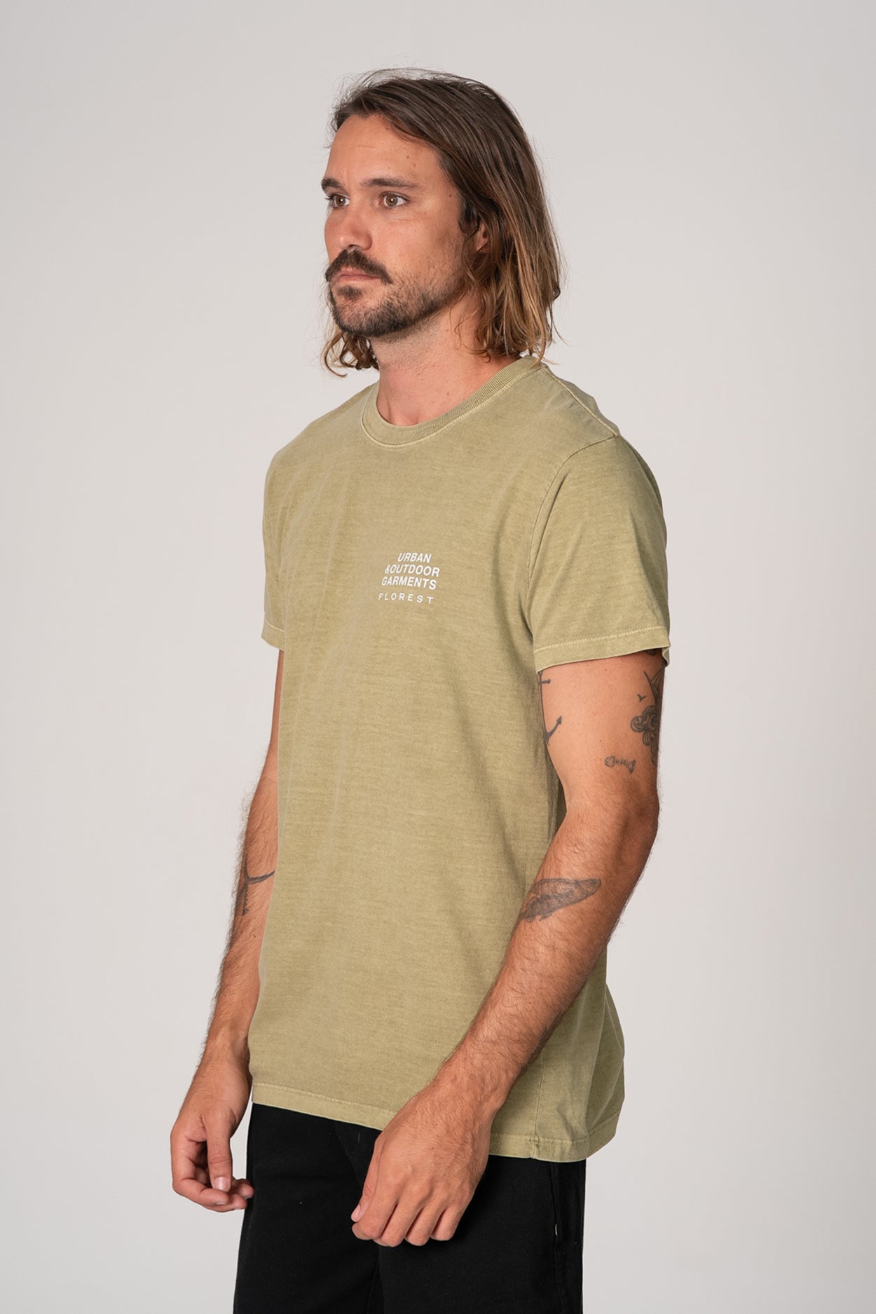 Camiseta Growing Stone Verde lima