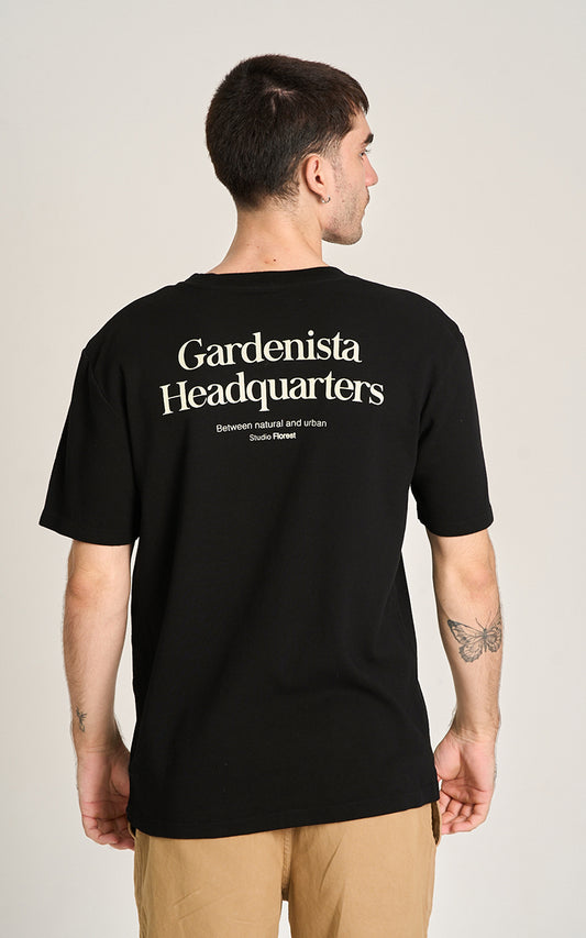 CAMISETA GARDENISTA OVER Preto