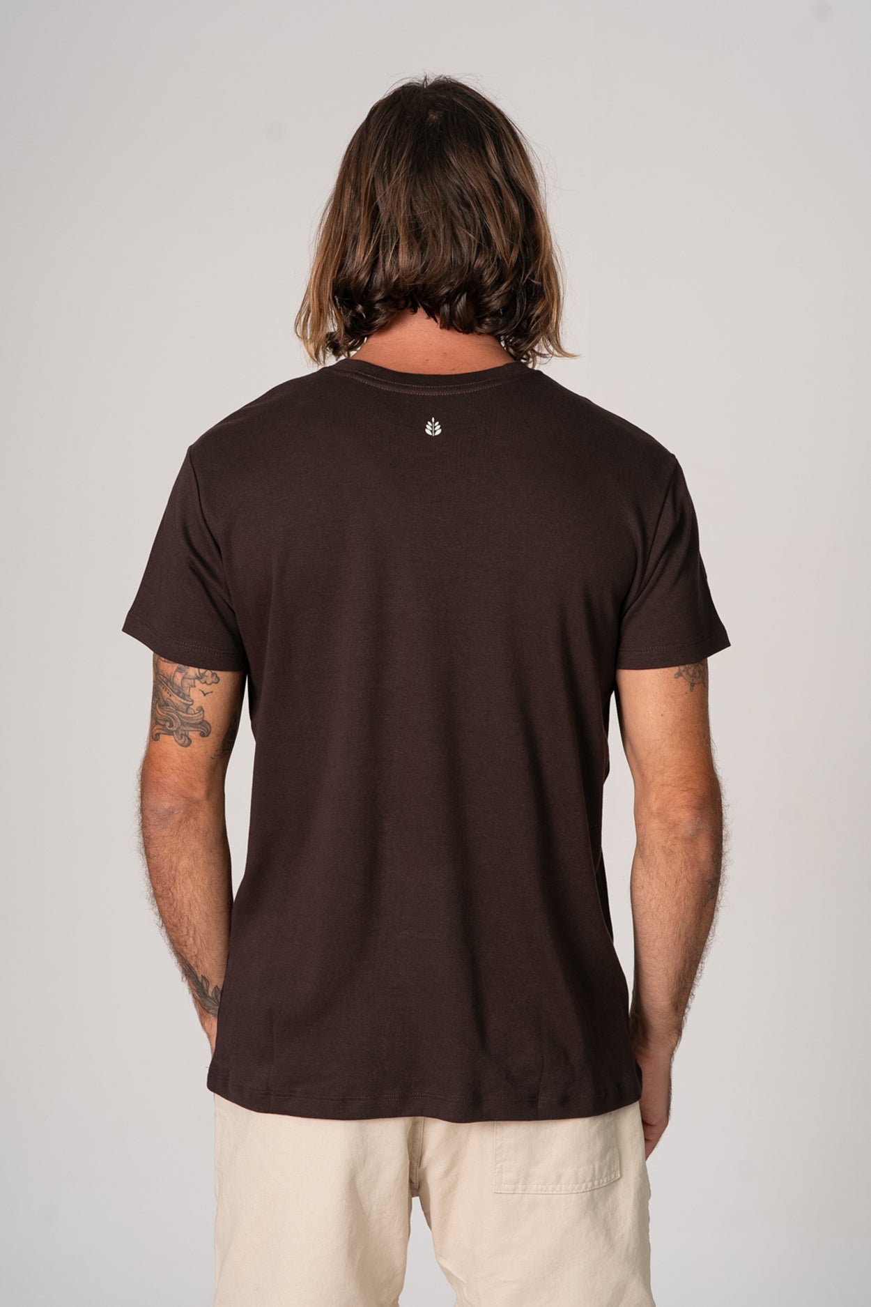 Camiseta Fio Egípcio Carvalho