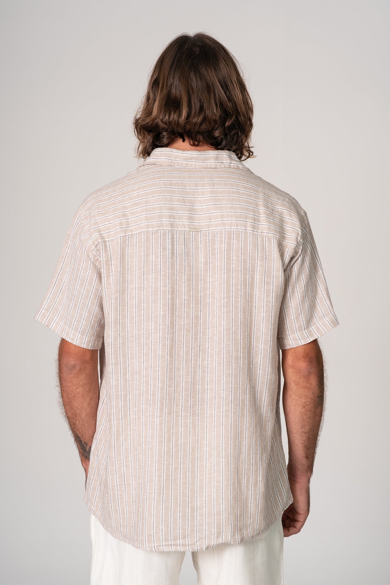 Camisa Nautic Marrom Claro