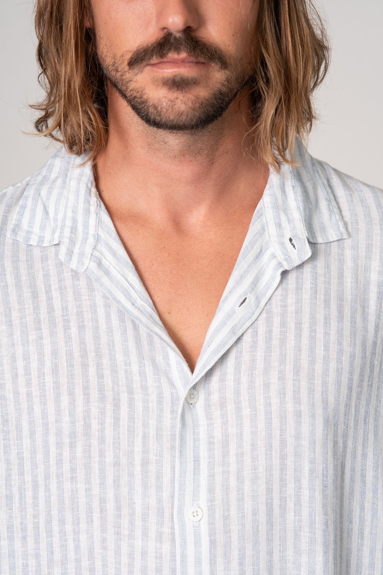 Camisa Marina Azul Claro