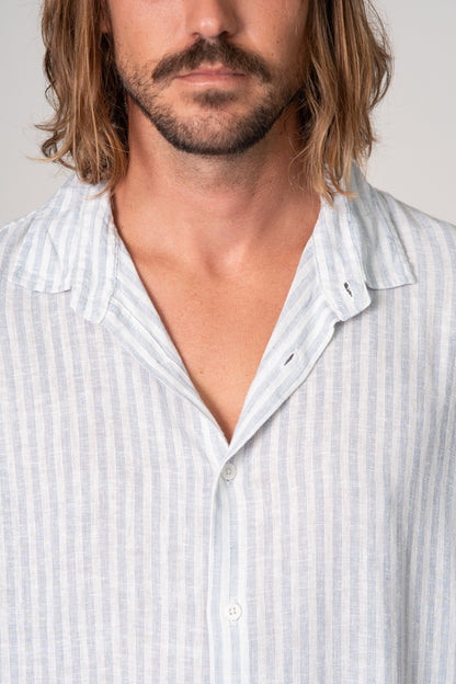 Camisa Marina Azul Claro