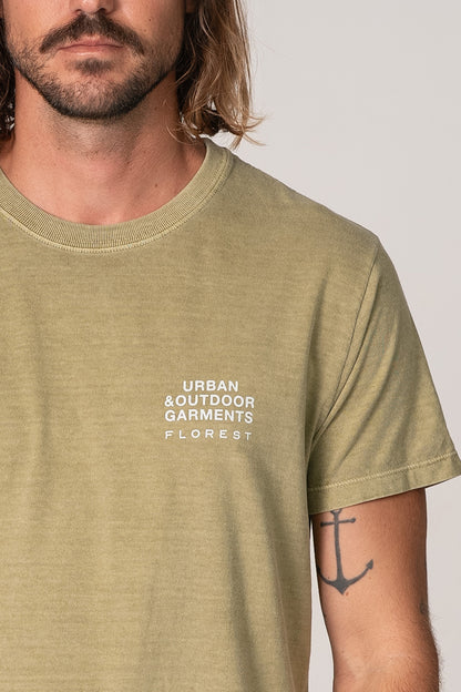 Camiseta Growing Stone Verde lima