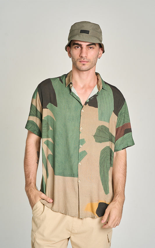 Camisa Ritual Butia mc Verde