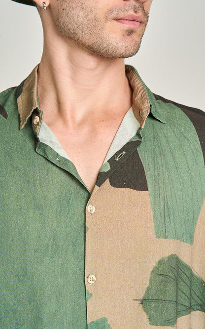 Camisa Ritual Butia mc Verde
