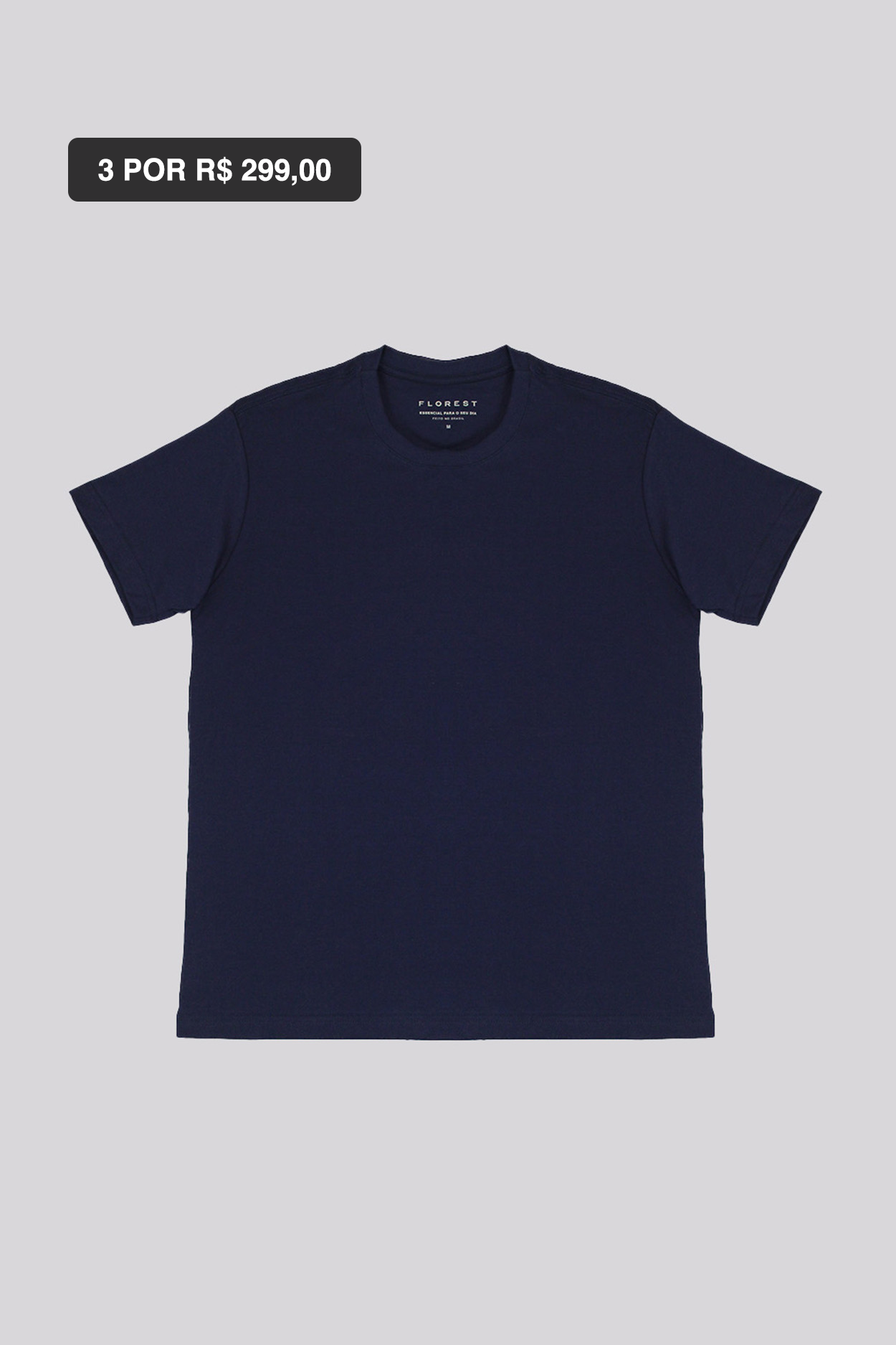 Camiseta Comfort Azul Marinho