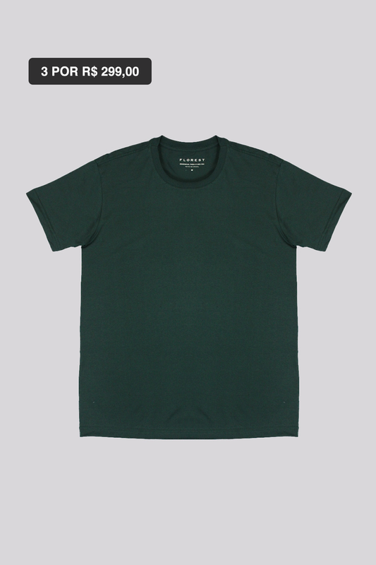 Camiseta Comfort Verde Escuro