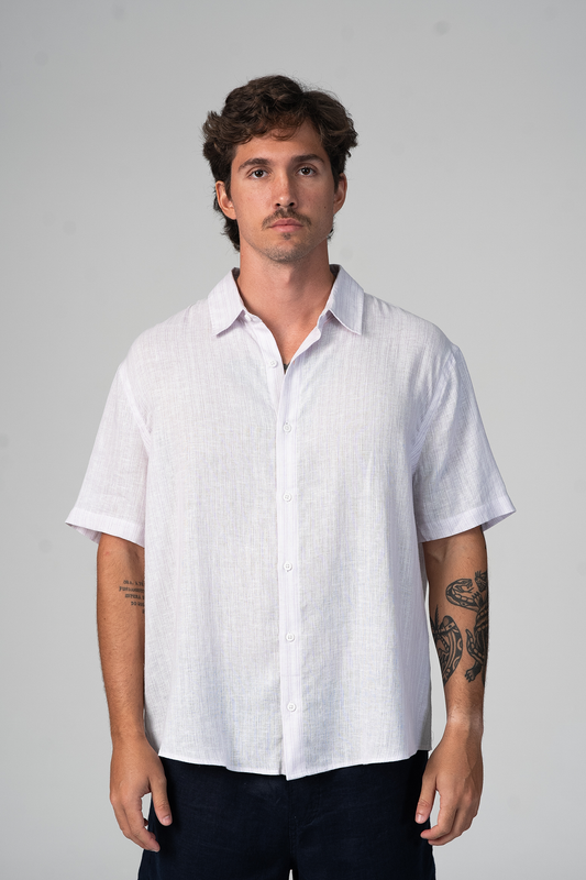 Camisa Riviera MC Lilas