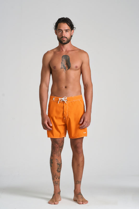 Boardshort Retropical Laranja