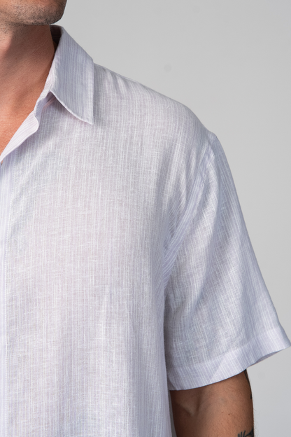 Camisa Riviera MC Lilas