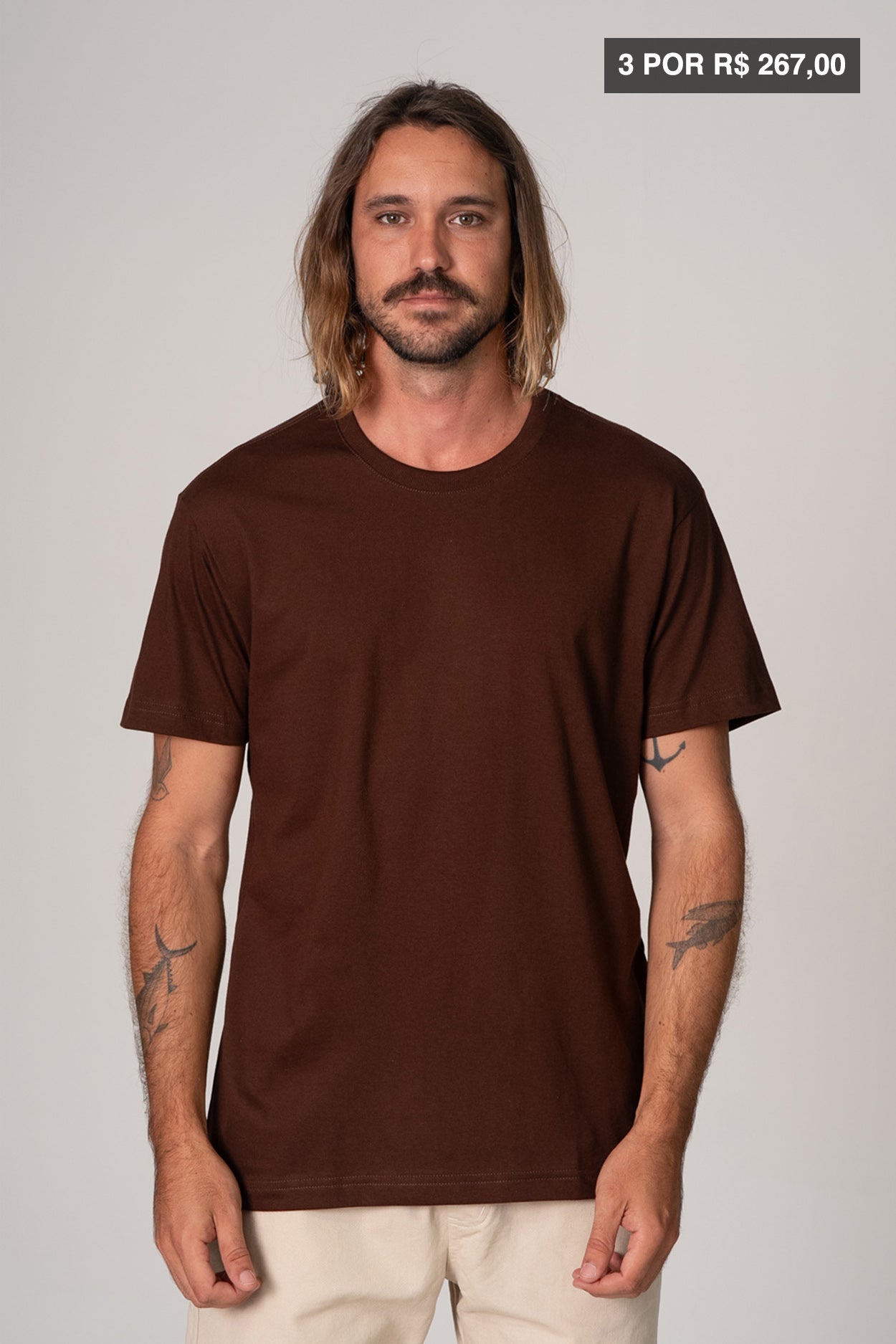 Camiseta Comfort Carvalho