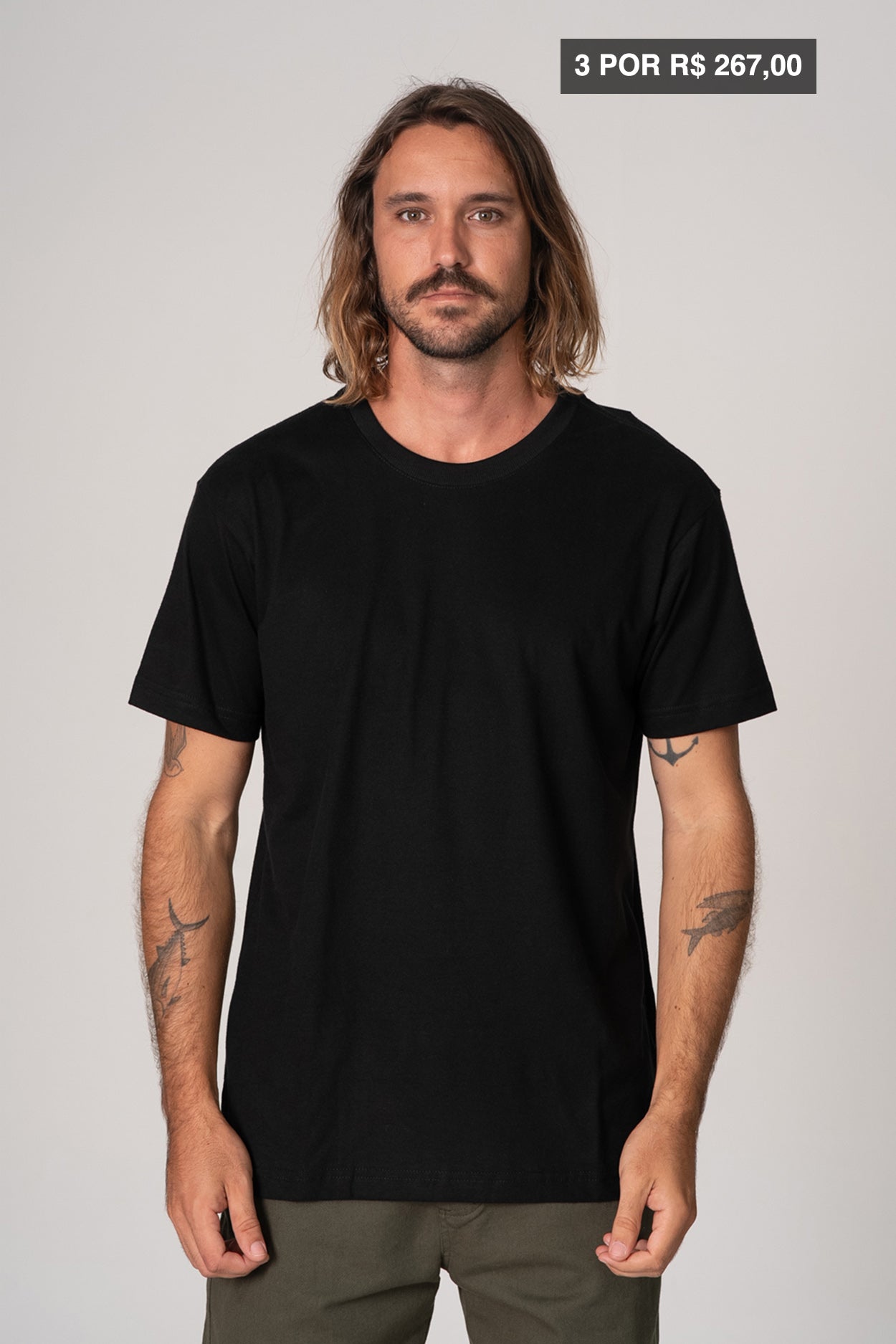 Camiseta Comfort Preto