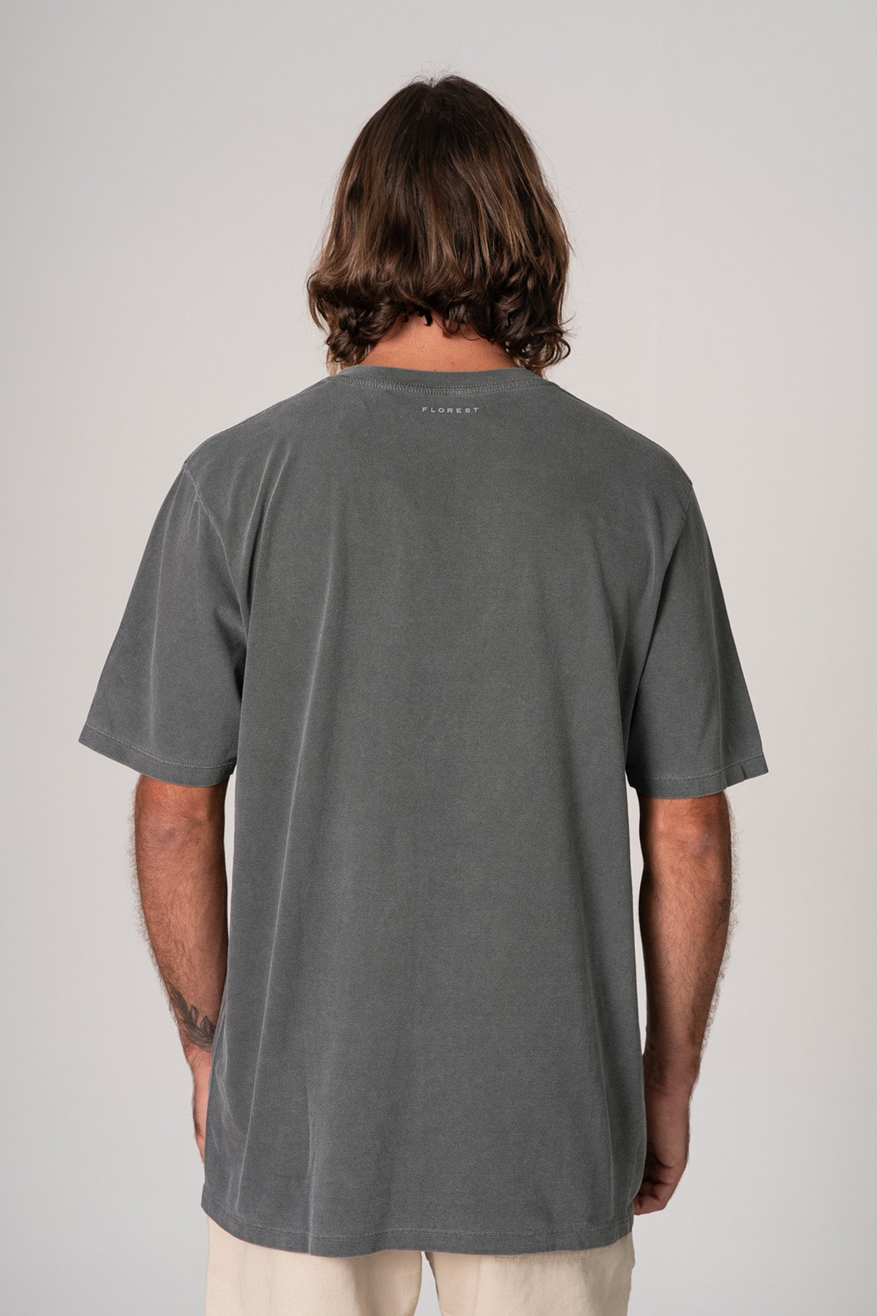 Camiseta Box Classic Oversized Preto Stoned