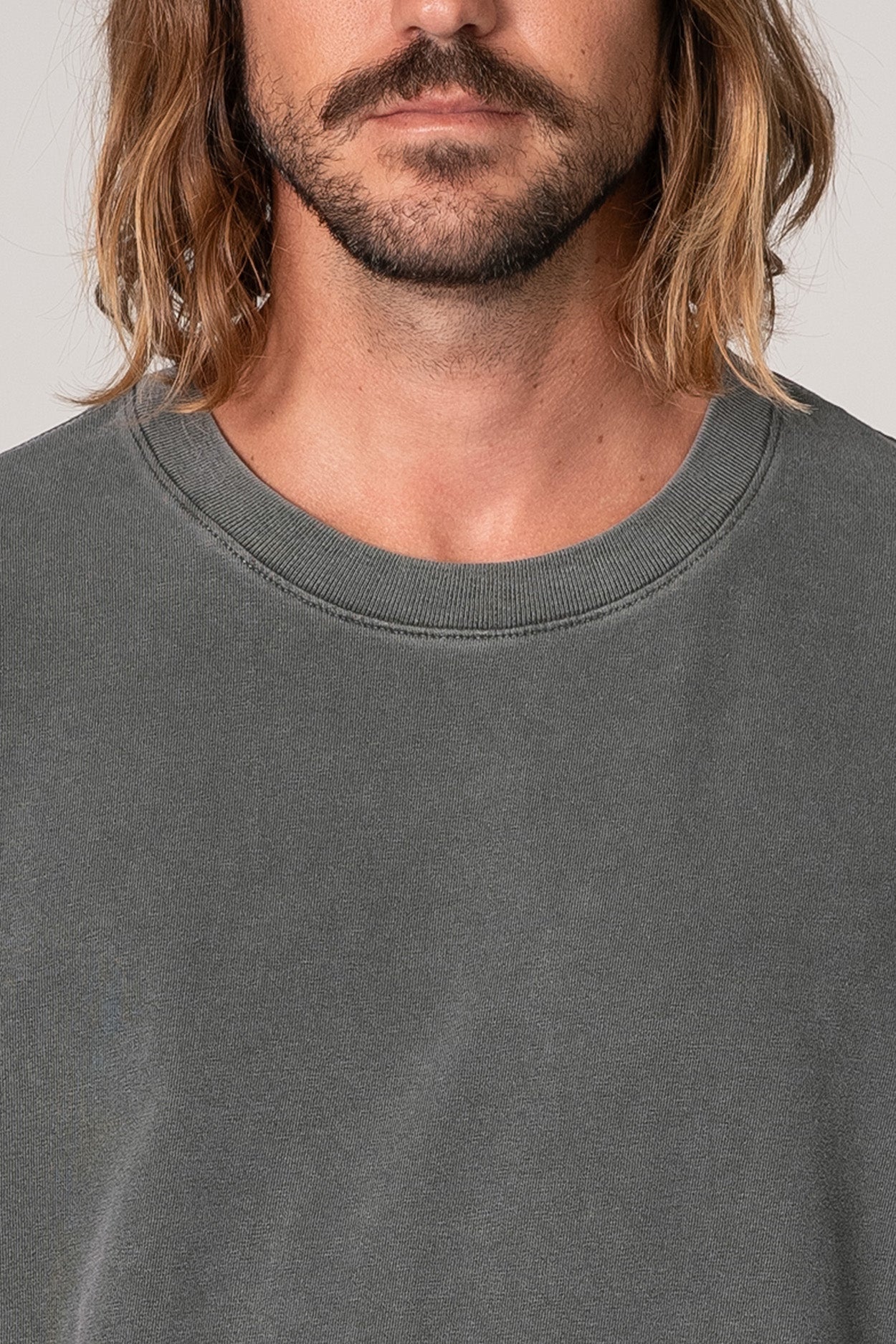 Camiseta Box Classic Oversized Preto Stoned