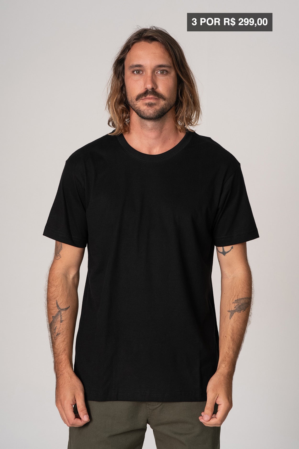 Camiseta Comfort Preto
