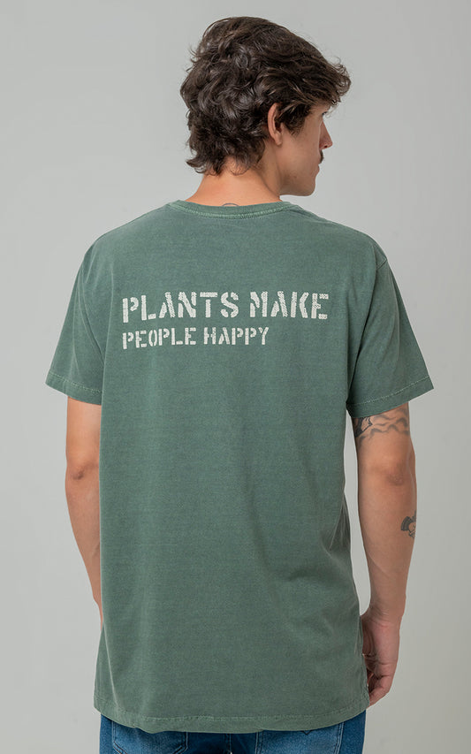 Camiseta Plants Make Verde